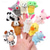 ieftine Plușuri-Set de 10 bucăți marionete cu degete - animale de plus moale jucării pentru păpuși cu degete pentru copii mini figurine de plus sortiment de jucării pentru băieți  &amp; fete favoruri de petrecere pentru