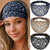 cheap Hair Styling Accessories-3pcs Set Elegant Floral Beaded Wide Headbands for Women - Fashionable Hair Accessories, Perfect for Casual Attire