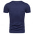 abordables T-shirts en Coton et Lin-Homme T-shirt T-shirt en bambou Manche Courte Col Rond Été Couleur Unie / Unie Occasionnel Style Classique Décontracté Quotidien Chameau T-shirt haut de gamme pour homme