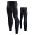 economico Pantaloncini, calzamaglie e pantaloni da uomo-Per uomo Pantaloni da ciclismo Bicicletta Calze / Collant / Cosciali Pantaloni Modello da corsa Gli sport Asciugatura rapida Strisce riflettenti Elastico Traspirante Nero Blu Abbigliamento