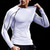 cheap Running Tee &amp; Tank Tops-Men's Color Block Compression Shirt Athletic Shirt Gym Shirt Fitness Shirt Spring Fall Long Sleeve Casual Athleisure Quick Dry Soft Breathable Gym Workout Running Walking Jogging Red black Green and