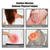 cheap Body Massager-3/6 PCS Smart EMS Neck Massager Mini Neck and Back Stimulation Massager Portable Gel Pad Sticker thin