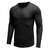 cheap Men&#039;s Casual T-shirts-Men&#039;s T shirt Tee Ribbed Knit tee Tee Top Plain Pit Strip V Neck Street Vacation Long Sleeve Clothing Apparel Fashion Designer Basic