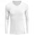 cheap Men&#039;s Casual T-shirts-Men&#039;s T shirt Tee Ribbed Knit tee Tee Top Plain Pit Strip V Neck Street Vacation Long Sleeve Clothing Apparel Fashion Designer Basic