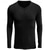 preiswerte Lässige T-Shirts für Herren-Herren T Shirt Geripptes Strick-T-Shirt T-Shirt Glatt Grubenstreifen V Ausschnitt Strasse Urlaub Langarm Bekleidung Polyester Modisch Designer Basic