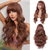 cheap Synthetic Trendy Wigs-Wig with Bangs for Women Long Blonde Wavy Curly Wig Heat Resistant Synthetic Wig for Girls Daily Use Party Halloween Cosplay Wig
