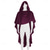 cheap Capes &amp; Cloaks-Retro Vintage Punk &amp; Gothic Medieval Hooded Cloak Shawls Ren Faire Witch Ranger Elven Solid Color Men&#039;s Women&#039;s Celtic Viking Fantasy Halloween Carnival Masquerade Party / Evening Adults&#039; Cloak