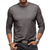 abordables Camisetas casuales de hombre-Hombre Camiseta Camiseta superior Camisa de manga larga Plano Cuello Barco Calle Vacaciones Manga Larga Estilo clásico Ropa Moda Design Básico