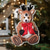 abordables Noël-Ornements de Noël en photo personnalisés en acrylique 2D décorations de sapin de Noël avec le visage d&#039;un bébé élan pendentifs suspendus cadeaux