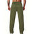 cheap Sweatpants-Men&#039;s Sweatpants Corduroy Pants Trousers Straight Leg Sweatpants Pocket Drawstring Elastic Waist Color Block Comfort Sports Outdoor Daily Fashion Casual ArmyGreen Black Micro-elastic