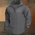 cheap Basic Sweatshirts-Men&#039;s Waffle Sweatshirt Sweatshirt Quarter Zip Sweatshirt Black White Wine Army Green Khaki Half Zip Plain Quarter Zip Christmas Daily Holiday non-printing Streetwear Casual Fall Winter Clothing