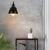 cheap Vanity Lights-LED Indoor Wall Light 15cm Vintage Matte Black Vanity Wall Sconces Lighting Gooseneck Wall Mounted Light Metal E26/E27  Coffee Shop Decoration Sconce Fixtures for Living Room Loft Kitchen 110-240V