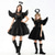 cheap Couple &amp; Group Costumes-Angel / Devil Vampire Halloween Group Family Costumes Kid&#039;s Adults&#039; Women&#039;s Girls&#039; Punk &amp; Gothic Party / Evening Carnival Easy Carnival Costume