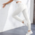 economico Leggings e collant da yoga-Per donna Pantaloni da yoga Leggings da yoga Vita Alta Yoga Allenamento in Palestra Pilates Collant Nero Verde militare Rosso Autunno Inverno Gli sport Abbigliamento sportivo Elasticizzato Taglia