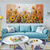 cheap Floral/Botanical Paintings-Mintura Handmade 3D Sunflower Landscape Oil Paintings On Canvas Wall Art Decoration Modern Abstract Flower Picture For Home Decor Rolled Frameless Unstretched Painting