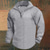 cheap Basic Sweatshirts-Men&#039;s Waffle Sweatshirt Sweatshirt Quarter Zip Sweatshirt Black White Wine Army Green Khaki Half Zip Plain Quarter Zip Christmas Daily Holiday non-printing Streetwear Casual Fall Winter Clothing