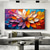 cheap Landscape Paintings-Handmade Original 3D Impasto Colorful Flower Oil Painting On Canvas Abstract Texture Floral Wall Art for Home Decor With Stretched Frame/Without Inner Frame Painting