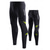 economico Pantaloncini, calzamaglie e pantaloni da uomo-Per uomo Pantaloni da ciclismo Bicicletta Calze / Collant / Cosciali Pantaloni Modello da corsa Gli sport Asciugatura rapida Strisce riflettenti Elastico Traspirante Nero Blu Abbigliamento