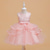 cheap Party Dresses-Kids Girls&#039; Party Dress Graphic Flower Sleeveless Special Occasion Princess Polyester Party Dress Summer Spring 4 years+ Multicolor Champagne Pink