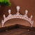 cheap Tiaras &amp; Crown-Crown Tiaras Rhinestone Alloy Wedding Cocktail Elegant Luxury With Faux Pearl Crystals Headpiece Headwear