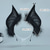 cheap Hair Styling Accessories-Cats Bat Fauxs Furs Ears Headbands Cute Halloween Fancy Dress Cosplays Costume Handmade Animal Furry Ears Hair Hoop Women