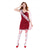 cheap Classic Horror-Beetlejuice Zombie Miss Argentina Miss Dead Receptionist Cosplay Costume Adults&#039; Women&#039;s Scary Costume Sexy Costume Party Carnival Easy Carnival Costume
