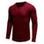 preiswerte Lässige T-Shirts für Herren-Herren T Shirt Geripptes Strick-T-Shirt T-Shirt Glatt Grubenstreifen V Ausschnitt Strasse Urlaub Langarm Bekleidung Polyester Modisch Designer Basic