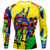 cheap Men&#039;s Jerseys-Men&#039;s Cycling Jersey Long Sleeve Winter Bike Tee Tshirt Jersey with 3 Rear Pockets Mountain Bike MTB Breathable Quick Dry Anatomic Design Wicking Yellow Graphic Elastane Sports Clothing Apparel