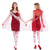 cheap Classic Horror-Beetlejuice Zombie Miss Argentina Miss Dead Receptionist Cosplay Costume Adults&#039; Women&#039;s Scary Costume Sexy Costume Party Carnival Easy Carnival Costume