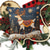 cheap Holiday Cushion Cover-Christmas Decorations Decorative Toss Pillows Cover Quilting Art Reindeers Tree 1PC Soft Square Cushion Case Pillowcase for Bedroom Livingroom Sofa Couch Chair