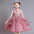cheap Party Dresses-Kids Girls&#039; Party Dress Graphic Flower Sleeveless Special Occasion Princess Polyester Party Dress Summer Spring 4 years+ Multicolor Champagne Pink