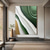 cheap Still Life Paintings-Green oil painting Handmade 3D abstract oil painting Hand Painted Oil Painting Wall Modern Abstract Green Wave Canvas Painting Home Decoration Decor  Canvas Painting