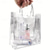 cheap Party Supplies-20pcs Reusable Clear Plastic Gift Tote Bags - Premium PVC Gift Wrap Bags for Parties and Events - Durable, Water-Resistant, and Reusable (7.87&quot; X 7.87&quot; X 3.15&quot;) for Halloween, Christmas, Wedding, Birt