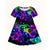 cheap 3D Butterfly Dress-Girls&#039; 3D Graphic Butterfly Dress Short Sleeve Summer Spring Vacation Daily Holiday Beautiful Sweet Kids 4-12 Years Casual Dress A Line Dress Knee-length Regular Fit