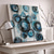 cheap Abstract Paintings-Handmade Oil Painting Canvas Wall Art Decoration Modern Textured Abstract Circle for Home Dance Studio Decor Rolled Frameless Unstretched Painting