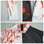 abordables Costumes de couple et de groupe-terrifiant Pitre Art le Clown Couples Déguisements de couple de groupe d&#039;Halloween Adulte Homme Femme Déguisement effrayant Utilisation Mascarade Costume de carnaval facile