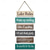 cheap Wall Accents-Wall Decoration Wall Hanging American Style Rural Home Decoration Wooden Tag Decoration Living Room Bathroom Wall Decoration Wooden Tag Decoration