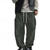 cheap Cargo Pants-Men's Cargo Pants Corduroy Pants Trousers Straight Leg Sweatpants Elastic Waist Drawstring Multi Pocket Plain Wearable Outdoor Daily Camping &amp; Hiking Fashion Classic Black Army Green