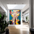 cheap People Paintings-Large Handmade Abstract Palette knife face painting wall art Handmade textured face of girl painting handpainted figurative oil painting wall art face girl Oil painting wall decorative painting room