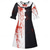 abordables Costumes de couple et de groupe-terrifiant Pitre Art le Clown Couples Déguisements de couple de groupe d&#039;Halloween Adulte Homme Femme Déguisement effrayant Utilisation Mascarade Costume de carnaval facile