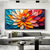 cheap Landscape Paintings-Handmade Original 3D Impasto Colorful Flower Oil Painting On Canvas Abstract Texture Floral Wall Art for Home Decor With Stretched Frame/Without Inner Frame Painting