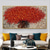 voordelige Schilderijen van bloemen/planten-groot handgeschilderd kleurrijk bloemen olieverfschilderij op canvas grote wandkunst handgeschilderd abstract 3d bloemenkunst schilderij boho wanddecoratie op maat schilderij voor woonkamer