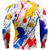 cheap Men&#039;s Jerseys-Men&#039;s Cycling Jersey Long Sleeve Winter Bike Tee Tshirt Jersey with 3 Rear Pockets Mountain Bike MTB Breathable Quick Dry Anatomic Design Wicking Yellow Red Royal Blue Graffiti Sports Clothing Apparel