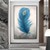 abordables Peintures natures mortes-Mintura fait à la main abstrait plumes peintures à l&#039;huile sur toile art mural décoration moderne image pour la décoration intérieure roulé sans cadre peinture non étirée