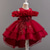 voordelige Feestjurken-Kinderen Voor meisjes Feestjurk Bloemig Bloem Korte mouw Bruiloft Speciale gelegenheden  Met ruches Vetoketju Mooi Zoet Katoen Polyester Asymmetrisch Feestjurk Zomer Lente Herfst 4-13 jaar Wit