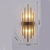 economico Luci da parete-applique da parete moderna di lusso tubo di cristallo applique da parete elegante tutto bronzo cristallo applique da parete apparecchio di illuminazione montato a parete corridoio decorare 110-240v