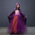 baratos Vestidos com tema de contos de fadas-Infantil Para Meninas Vestido Cosplay Vestido de festa Bloco de cor Sem Manga Espetáculo festa de Halloween Com Transparência Patchwork Lindo Doce Poliéster Longo Vestido de festa Vestido A Line