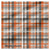 billiga Smal-Herr Rutig Kostymbyxor Medium Midja Business Casual Formell Utomhus Vardag Dragkedja Ficka Sommar Vår Höst 3D-tryck Orange