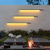 baratos luzes de parede ao ar livre-Lâmpada de parede longa externa moderna à prova d&#039;água para jardim de villa, lâmpada de varanda, lâmpada de pátio, lâmpada de tira longa de led, 1 luz, 110-240v, 20 w