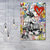 abordables art de rue-peinture d&#039;art monopole toile faite à la main graffiti mignon amour peinture toile art mural peinture pop art toile faite à la main rue graffiti art peinture pop art décoration murale